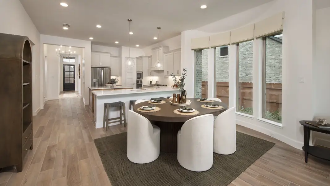 Furnished interior view inside a new home in Kallison Ranch, San Antonio (Image 5).