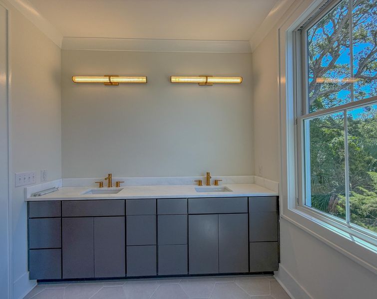 Furnished interior view inside a new home in , Isle Of Palms (Image 10). Furnished interior view inside a new home in , Isle Of Palms (Image 10).