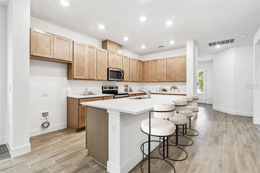 Furnished interior view inside a new home in Chapel Crossings, Wesley Chapel (Image 12).