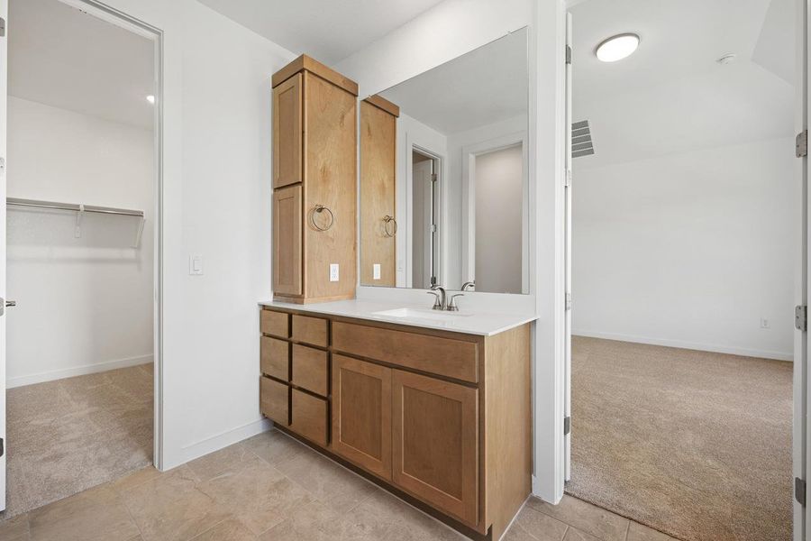 Furnished interior view inside a new home in Goodnight Ranch, Austin (Image 7).