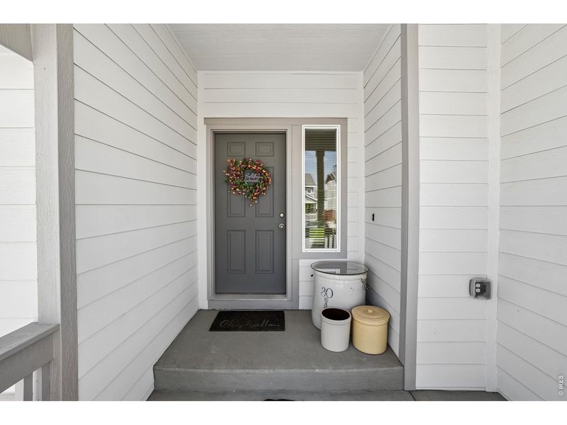 Exterior details and patio area of a home in , Windsor (Image 27).