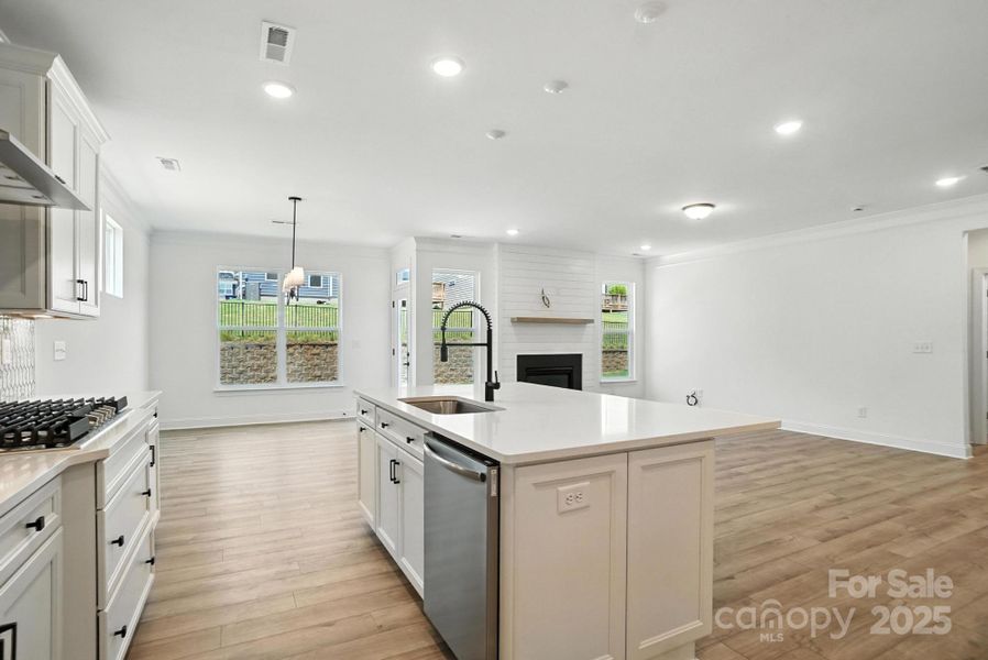 Furnished interior view inside a new home in Summerlin, Mooresville (Image 13). Furnished interior view inside a new home in Summerlin, Mooresville (Image 13).