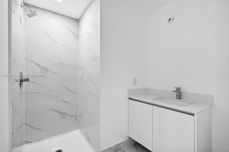 Furnished interior view inside a new home in , Miami (Image 24).