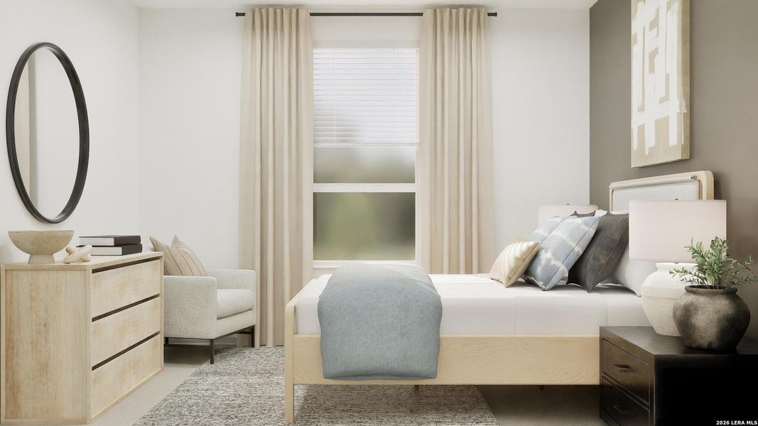 Furnished interior view inside a new home in Brookmill, San Antonio (Image 6). Furnished interior view inside a new home in Brookmill, San Antonio (Image 6).