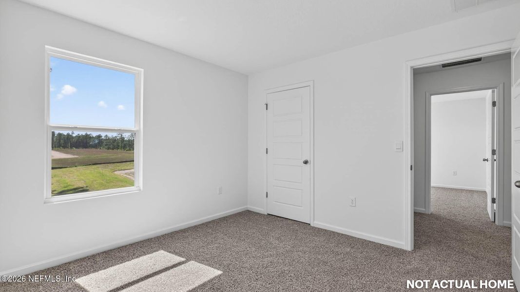 Spacious, unfurnished interior of a new home in The Arbors, Jacksonville (Image 27).