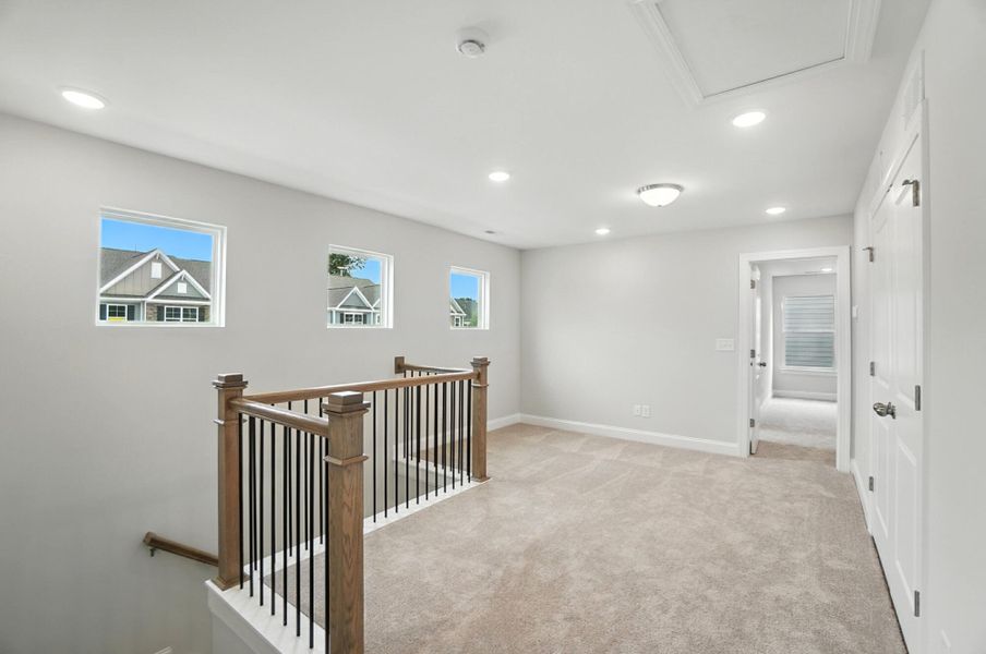 Spacious, unfurnished interior of a new home in Harrisburg Village Townhomes, Harrisburg (Image 24). Spacious, unfurnished interior of a new home in Harrisburg Village Townhomes, Harrisburg (Image 24).