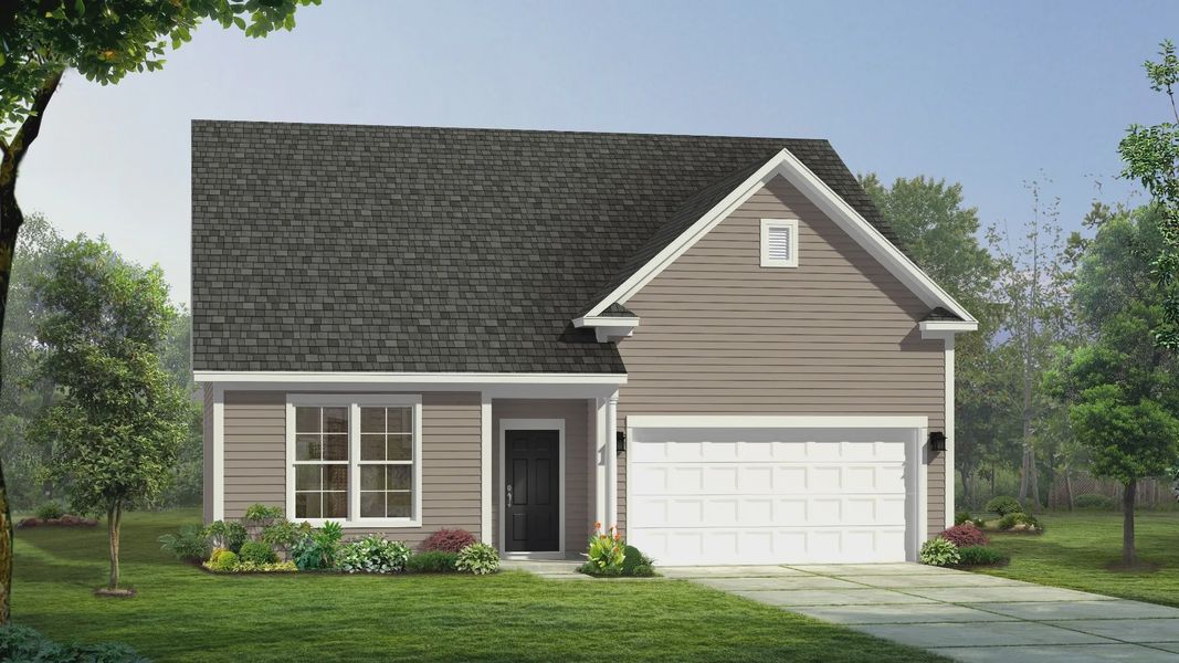 The Cooper Plan in Belmont, NC - Elevation 1