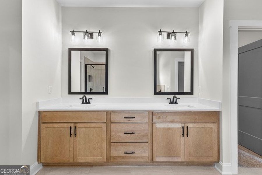 Furnished interior view inside a new home in The Dairy, Hogansville (Image 5).