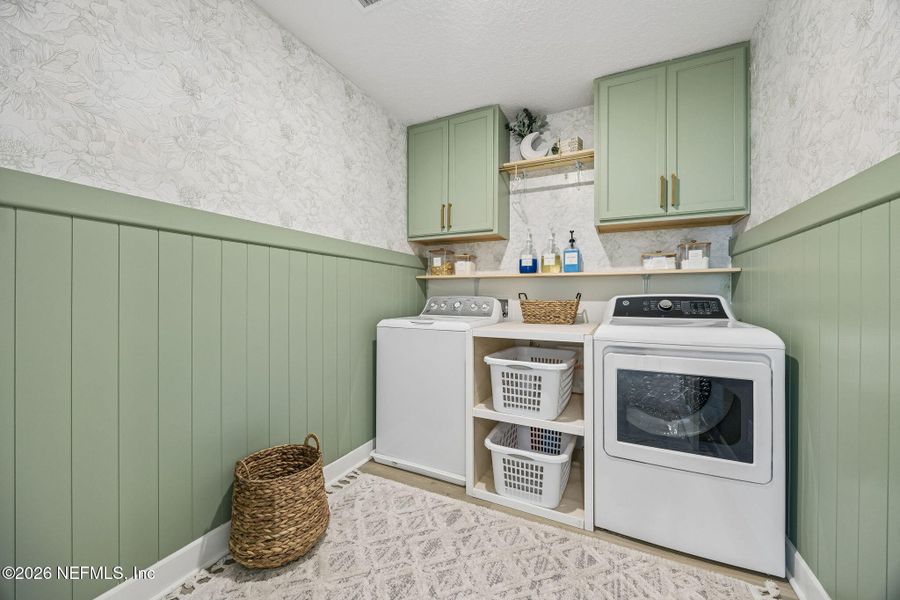 Furnished interior view inside a new home in Tributary, Yulee (Image 38).
