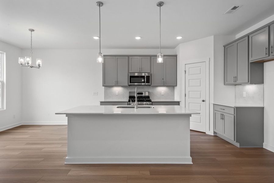 Representative furnished interior of a home built from the The Asheville C by Davidson Homes LLC in Calista Farms, White House (Image 6).