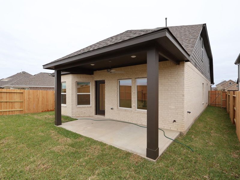 Exterior details and patio area of a home in Marvida, Cypress (Image 20). Exterior details and patio area of a home in Marvida, Cypress (Image 20).