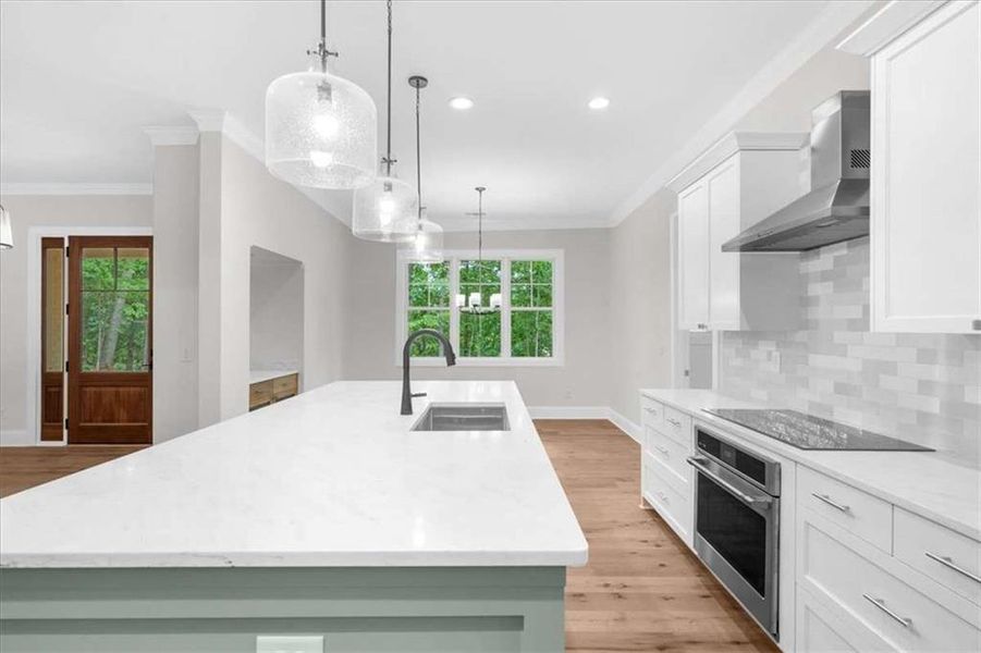 Furnished interior view inside a new home in , Cornelia (Image 16).