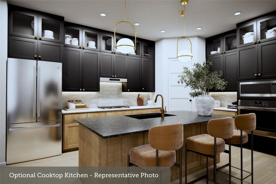Furnished interior view inside a new home in ARTAVIA - Enclave Collection, Conroe (Image 8).