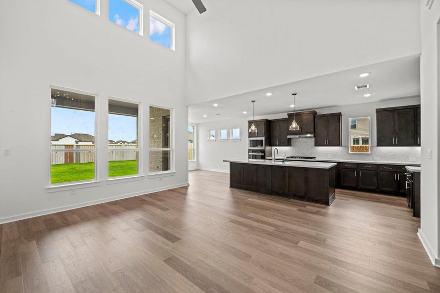 From Family Room to Open Concept Kitchen