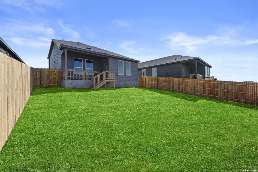 Exterior details and patio area of a home in Grace Valley, Marion (Image 2).
