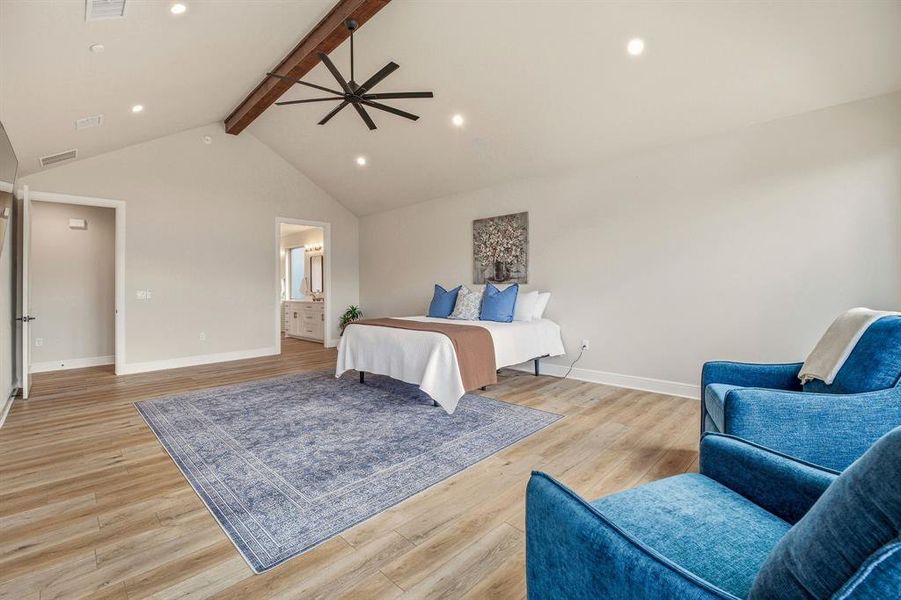 Furnished interior view inside a new home in , Granbury (Image 15).