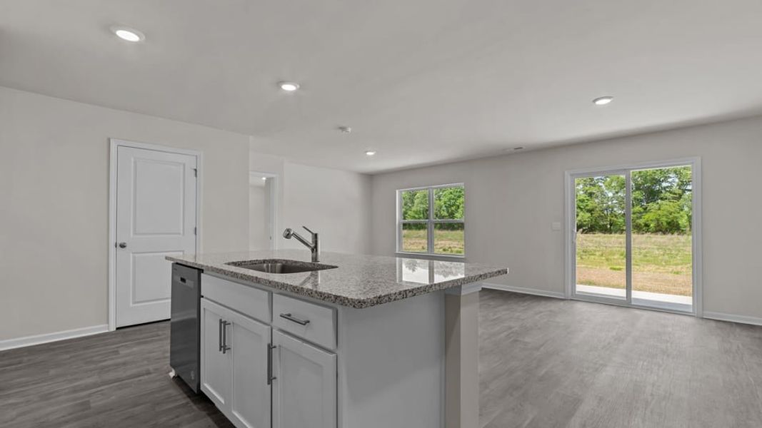 Furnished interior view inside a new home in Aspen Place, Thomasville (Image 8).