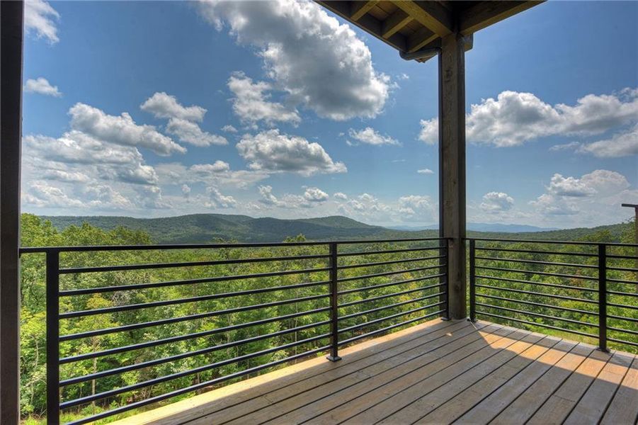 Exterior details and patio area of a home in , Morganton (Image 29).
