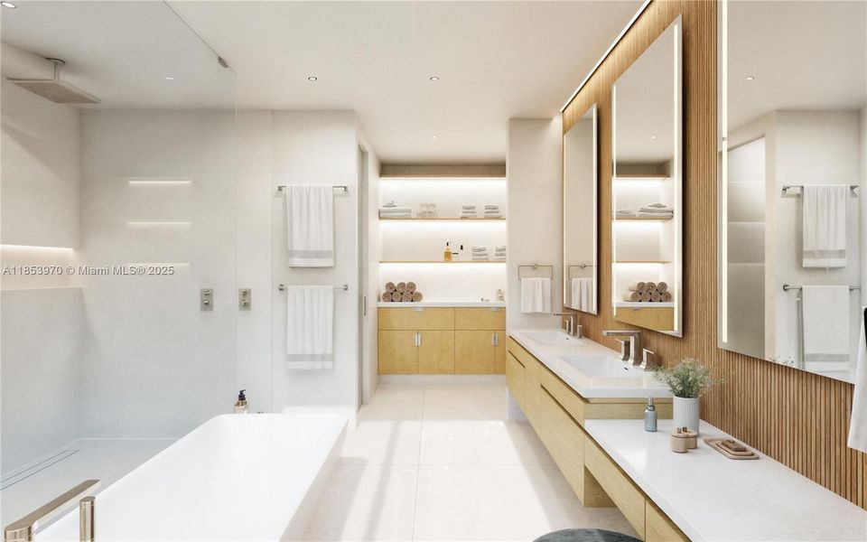 Furnished interior view inside a new home in , Pinecrest (Image 3). Furnished interior view inside a new home in , Pinecrest (Image 3).