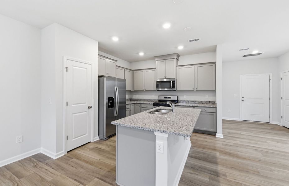 Furnished interior view inside a new home in Flemingfield, Greensboro (Image 39).