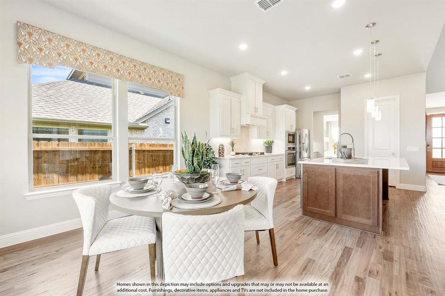 Furnished interior view inside a new home in Sutton Fields, Celina (Image 35).