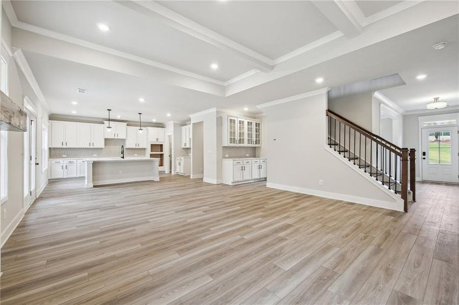 Spacious, unfurnished interior of a new home in Rosewood Lake Estates, Hoschton (Image 22).