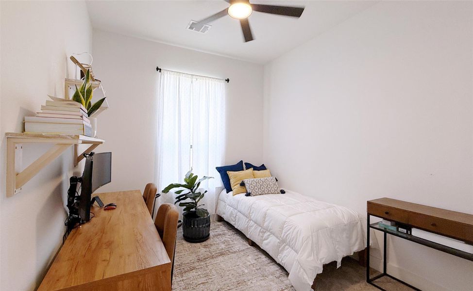 Furnished interior view inside a new home in , Fulshear (Image 33).