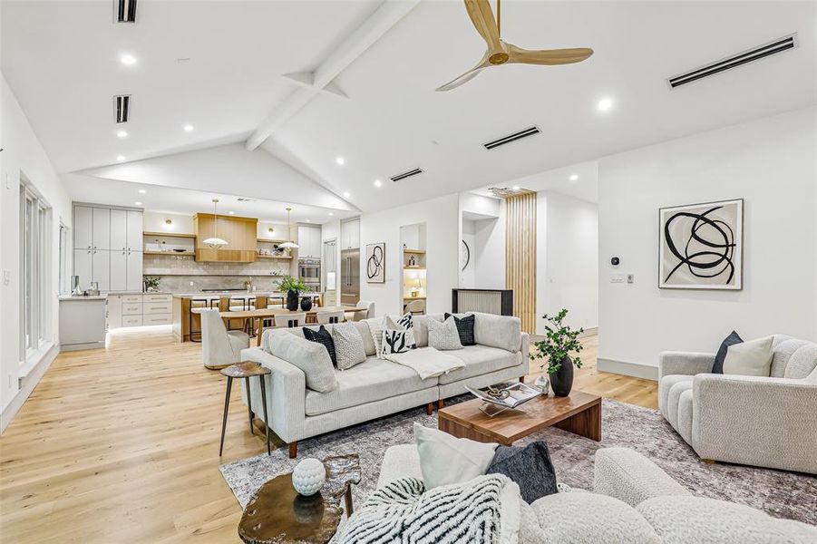 Furnished interior view inside a new home in , Trophy Club (Image 27).