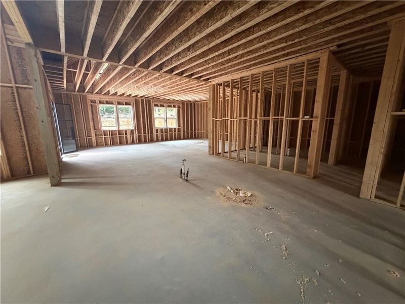 In-progress construction of a new home in , Fairburn, GA (Image 14).