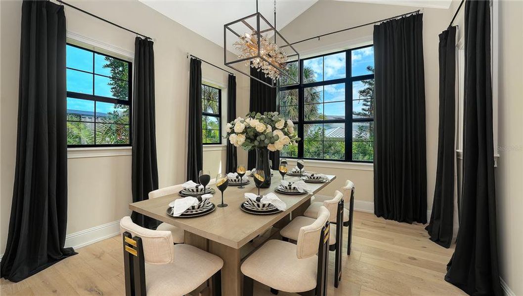 Furnished interior view inside a new home in , Sarasota (Image 6).