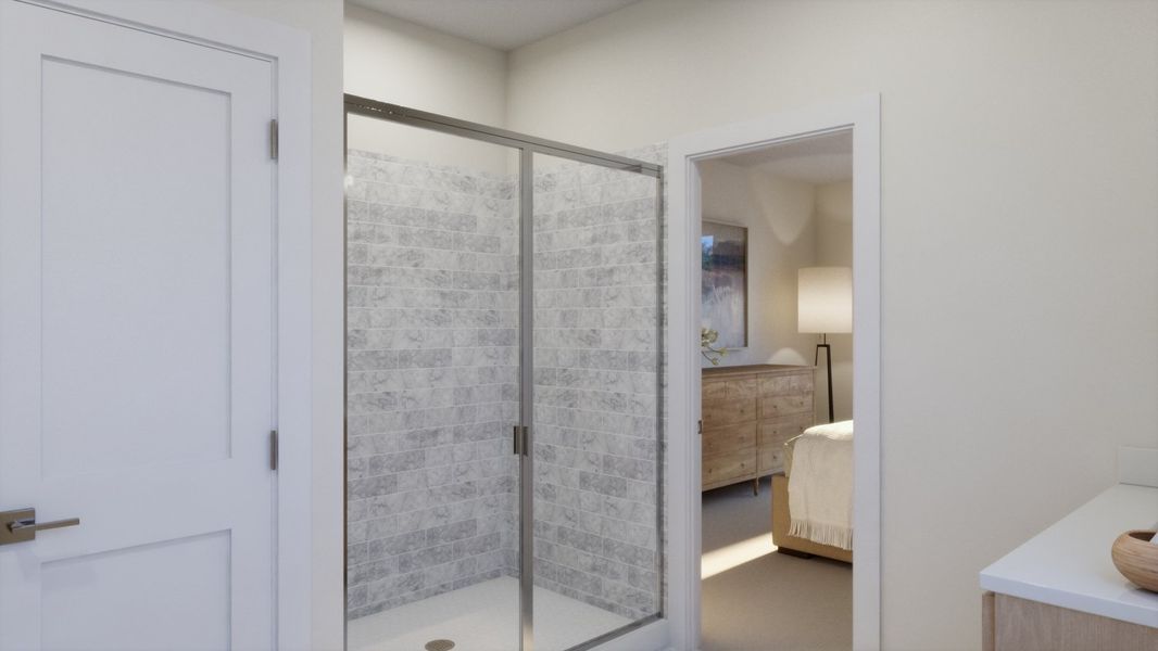 Representative furnished interior of a home built from the 4054 by Risewell Homes in Parkton Square, Kyle (Image 13).