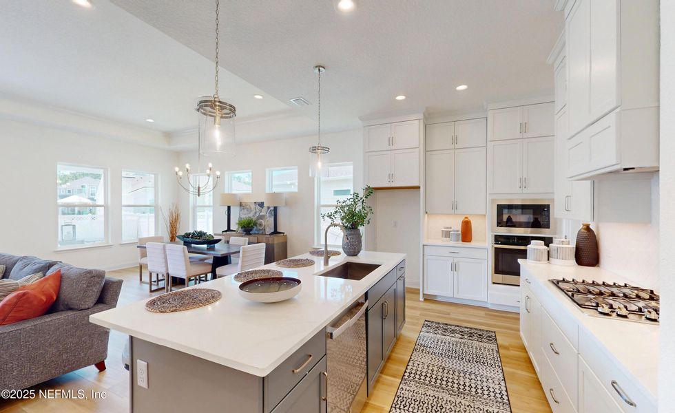 Furnished interior view inside a new home in Courtney Chase, St. Augustine (Image 15). Furnished interior view inside a new home in Courtney Chase, St. Augustine (Image 15).