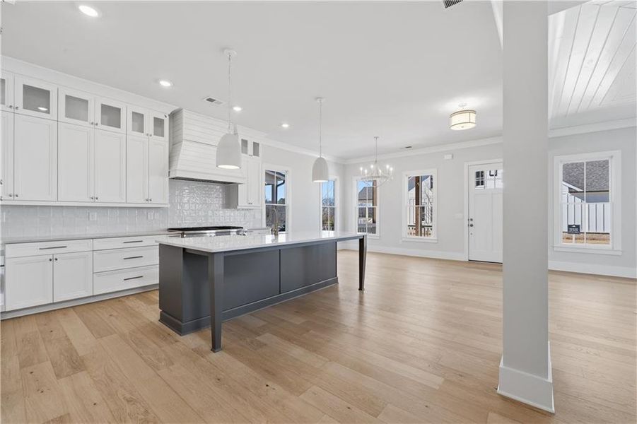 Furnished interior view inside a new home in , Milton (Image 16).