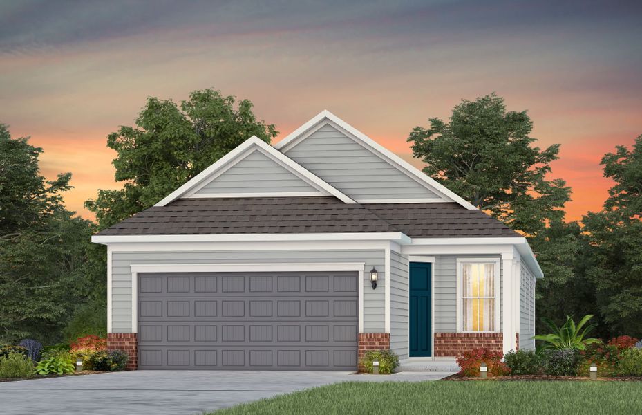 Front exterior of a new home in Del Webb Charleston at Nexton, Summerville, SC, highlighting curb appeal (Image 20).