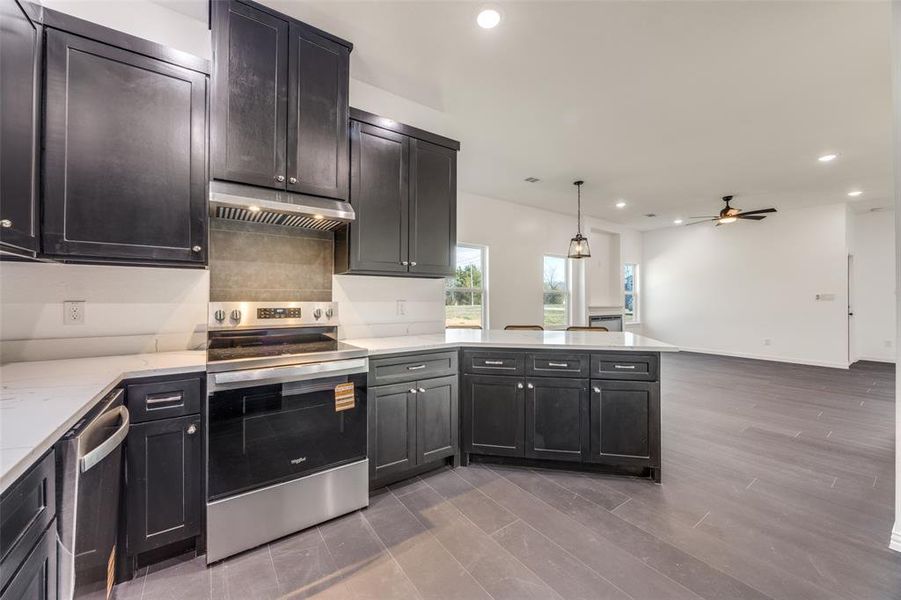 Furnished interior view inside a new home in , Greenville (Image 9).
