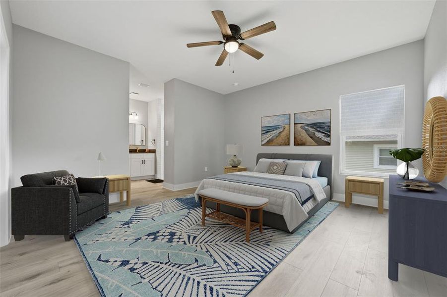 Furnished interior view inside a new home in , Plant City (Image 17). Furnished interior view inside a new home in , Plant City (Image 17).