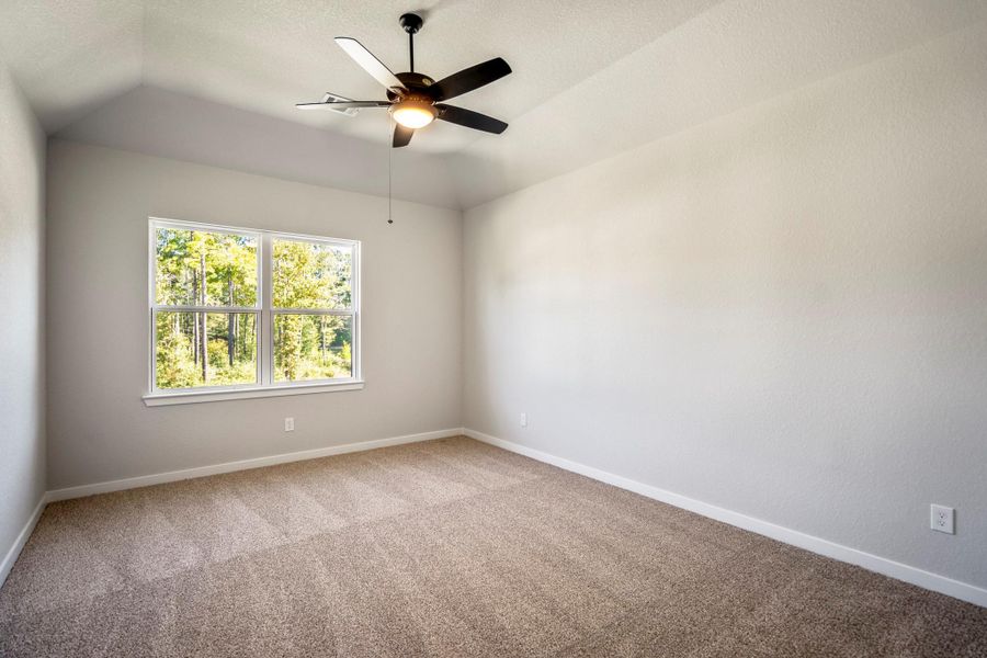 Spacious, unfurnished interior of a new home in Artavia 70′ Lots, Conroe (Image 41).