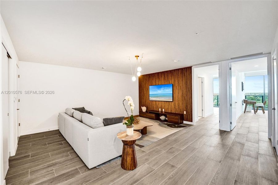 Furnished interior view inside a new home in , Pompano Beach (Image 41).
