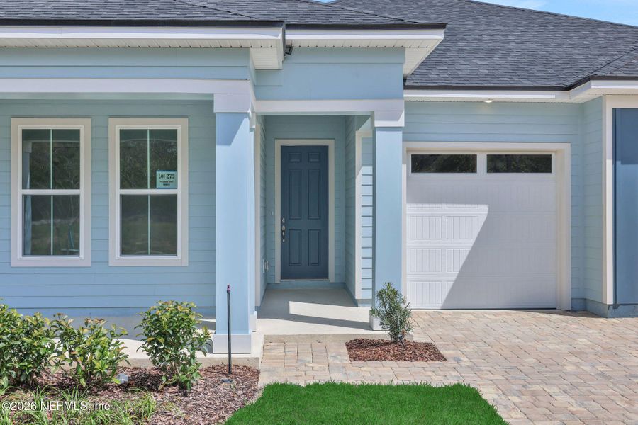 Exterior details and patio area of a home in Veranda Bay, Flagler Beach (Image 27).