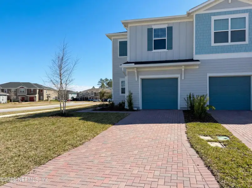 Front exterior of a new home in , St. Augustine, FL, highlighting curb appeal (Image 2). Front exterior of a new home in , St. Augustine, FL, highlighting curb appeal (Image 2).