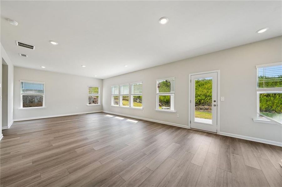 Spacious, unfurnished interior of a new home in Preserve at Mountain Creek, Pendergrass (Image 14).