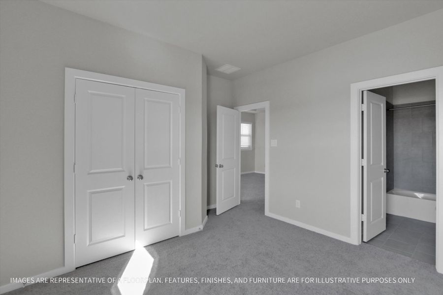Spacious, unfurnished interior of a new home in Sunterra 50s, Katy (Image 29).