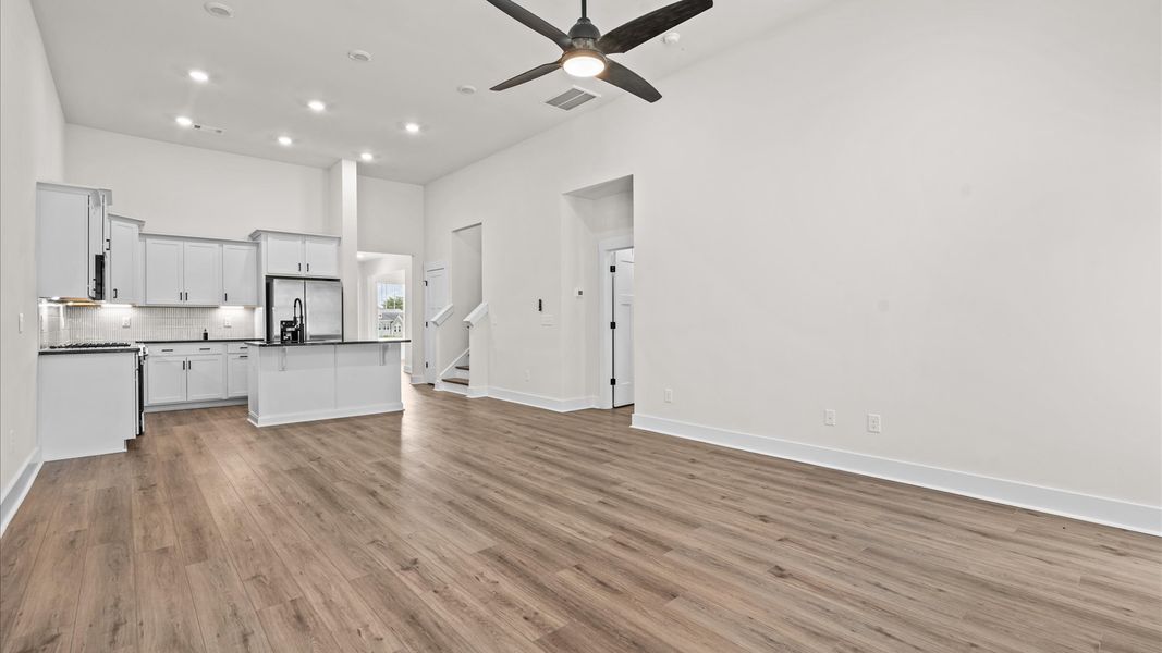 Furnished interior view inside a new home in Aspen Ridge, Lyman (Image 4).