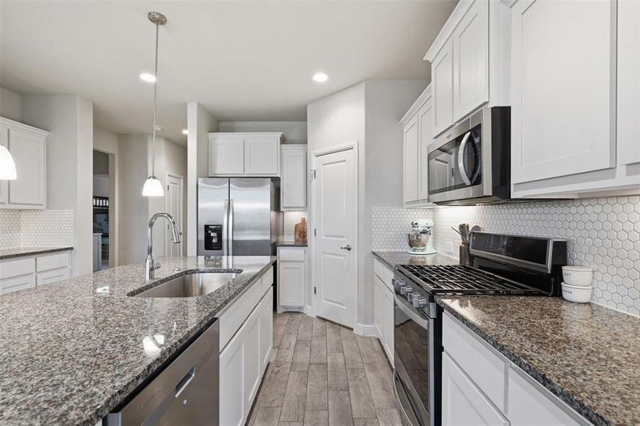 Furnished interior view inside a new home in , Haslet (Image 15).