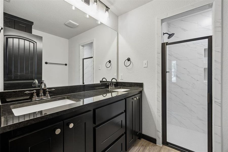 Furnished interior view inside a new home in , Springtown (Image 13).