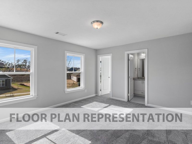 Secondary Bedroom | Townsend II Plan by Ivey Homes Secondary Bedroom | Townsend II Plan by Ivey Homes