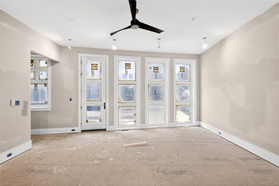 In-progress construction of a new home in , Atlanta, GA (Image 23).