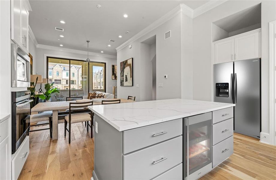 Image of model home with similar floorplan