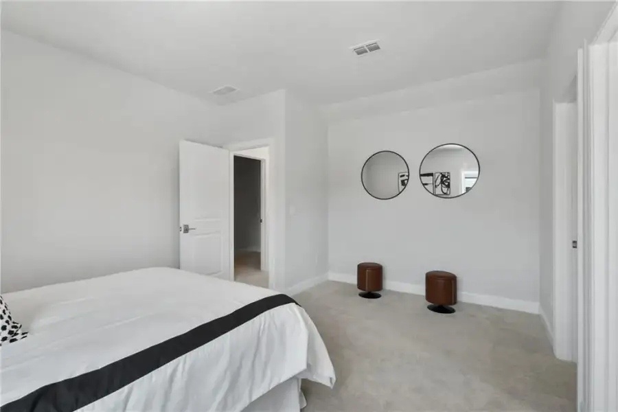 Furnished interior view inside a new home in Promenade at Sawnee Village, Cumming (Image 25).