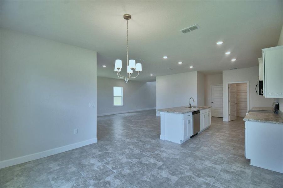 Spacious, unfurnished interior of a new home in Villamar, Winter Haven (Image 7). Spacious, unfurnished interior of a new home in Villamar, Winter Haven (Image 7).
